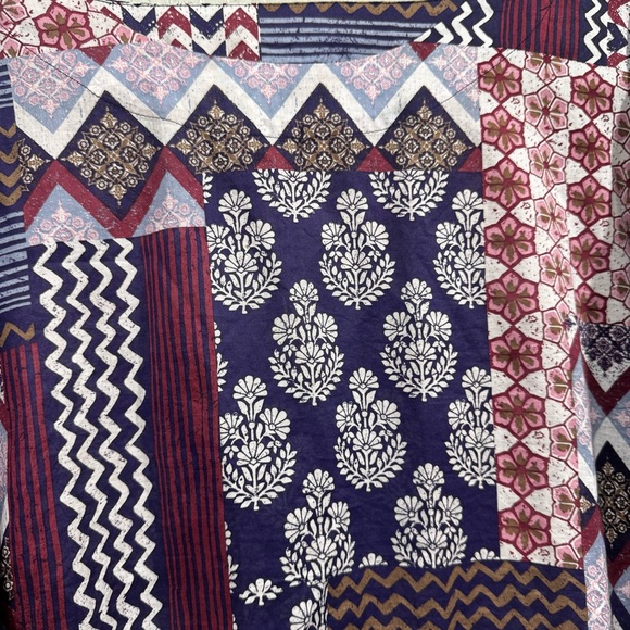 J.Jill Pure Jill Printed Lightweight Organic Cotton Top Size Small - Picture 3 of 10